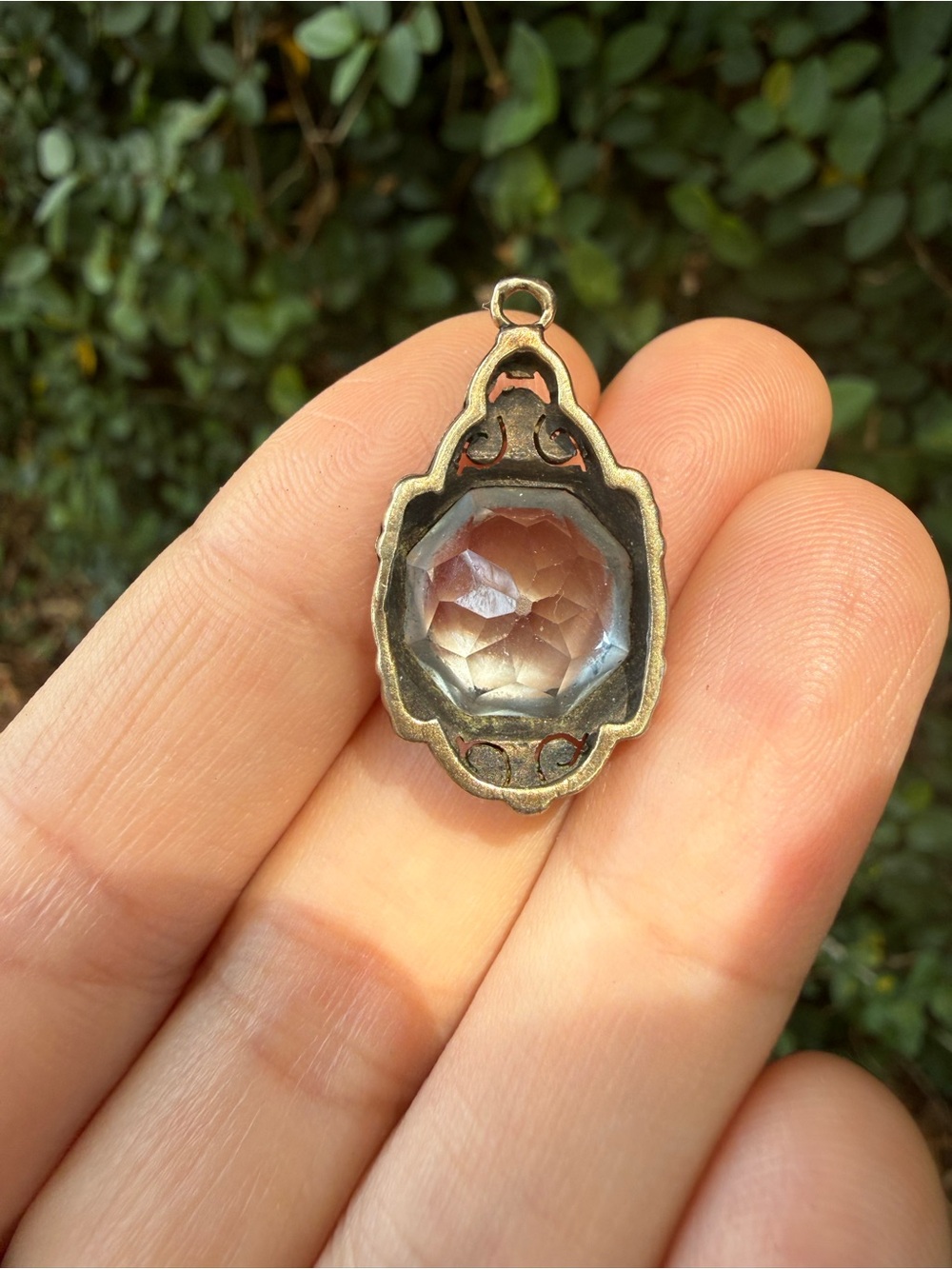 Antique Pendant Retro Silver - Picture 3 of 4